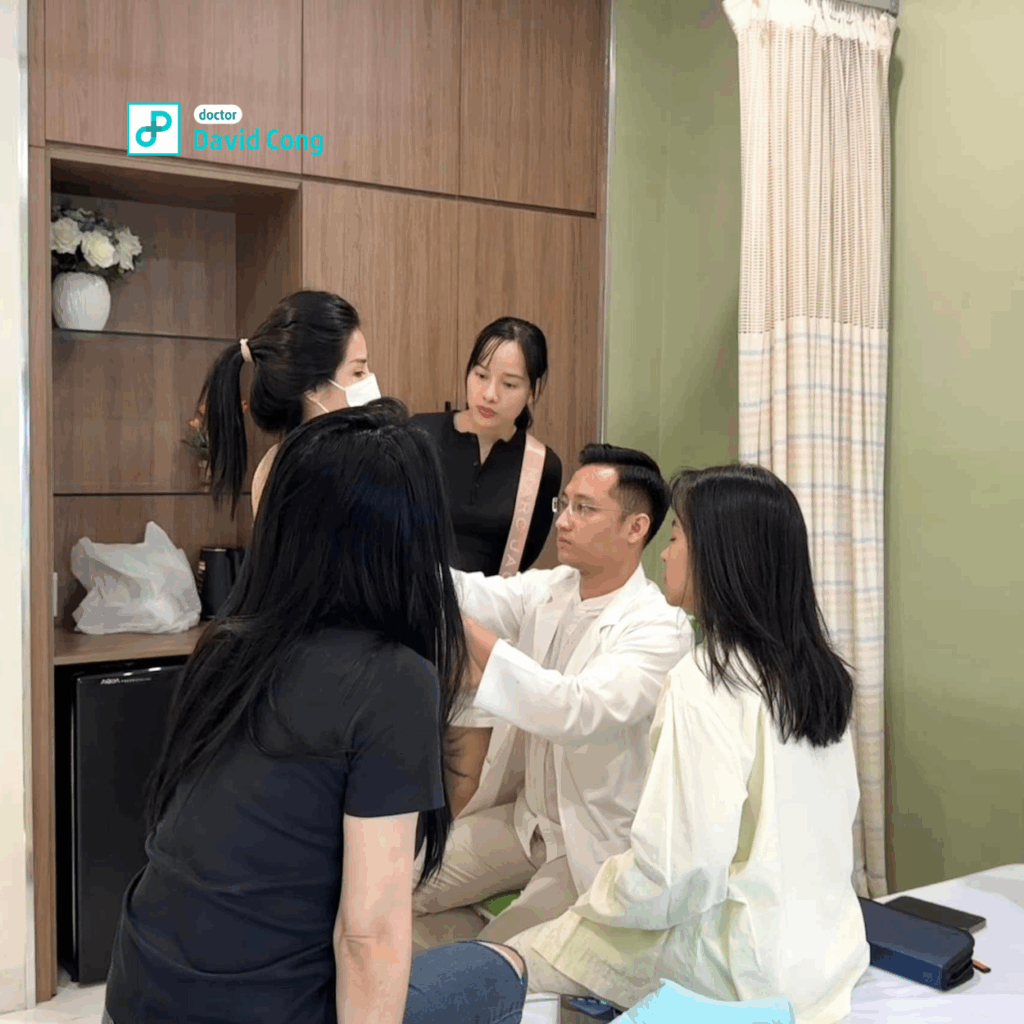 the patient consulted by dr david cong