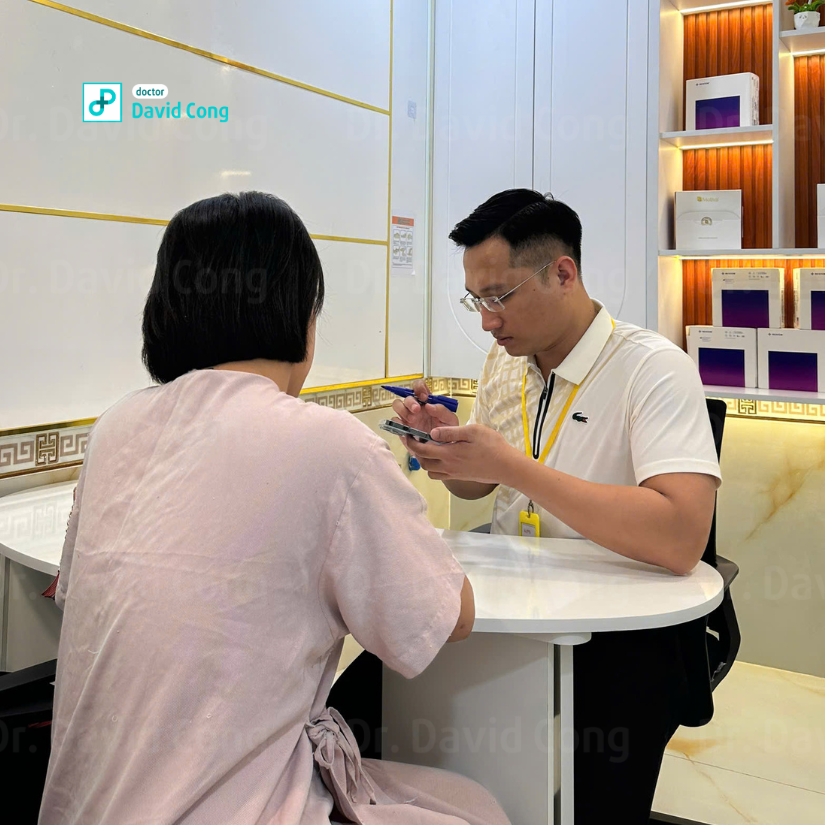 The patient consulted dr david cong